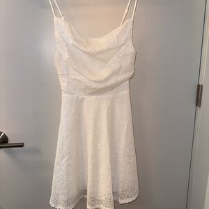 Cute sparkly bridal short dress!!